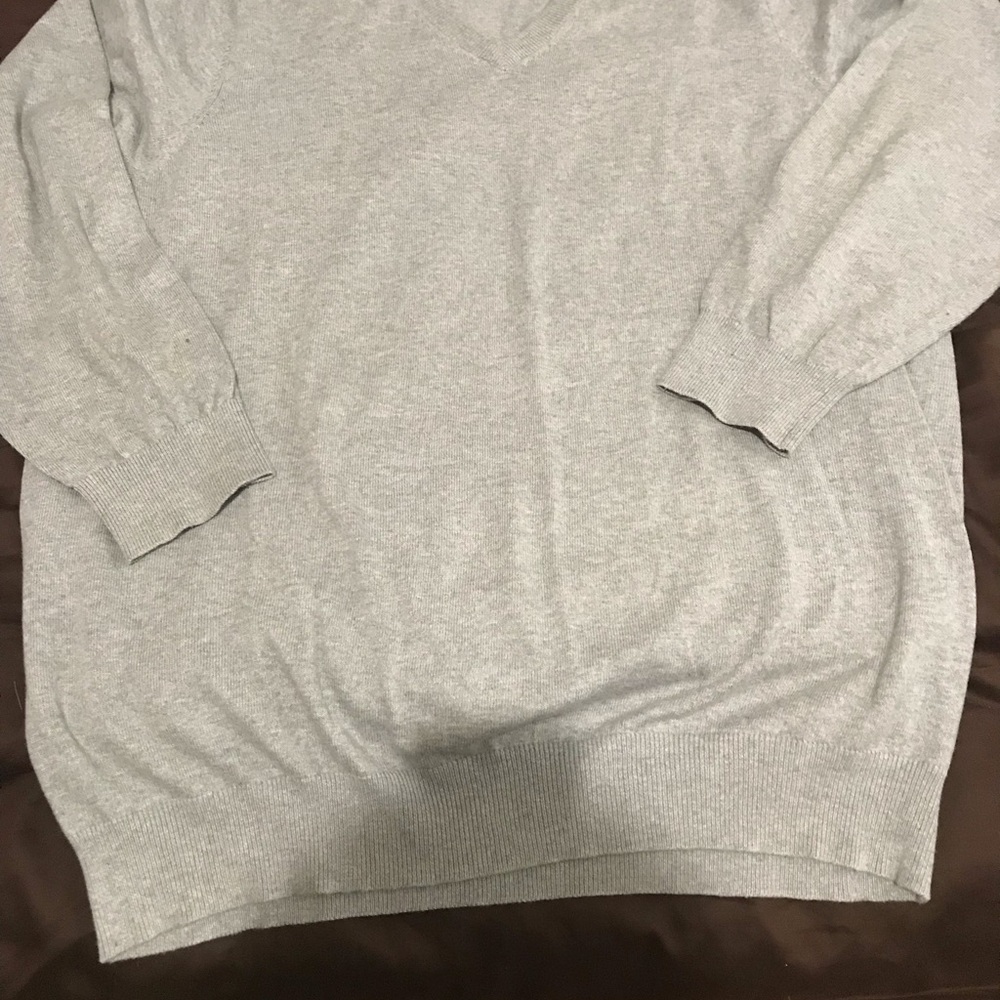 Mens L.L. Bean sweaters. Gray, blue, red, and tan. All XL-Tall